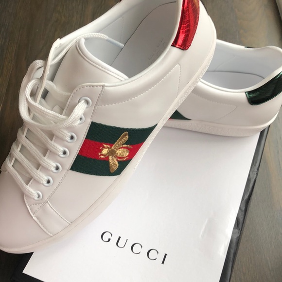 men's ace embroidered sneaker